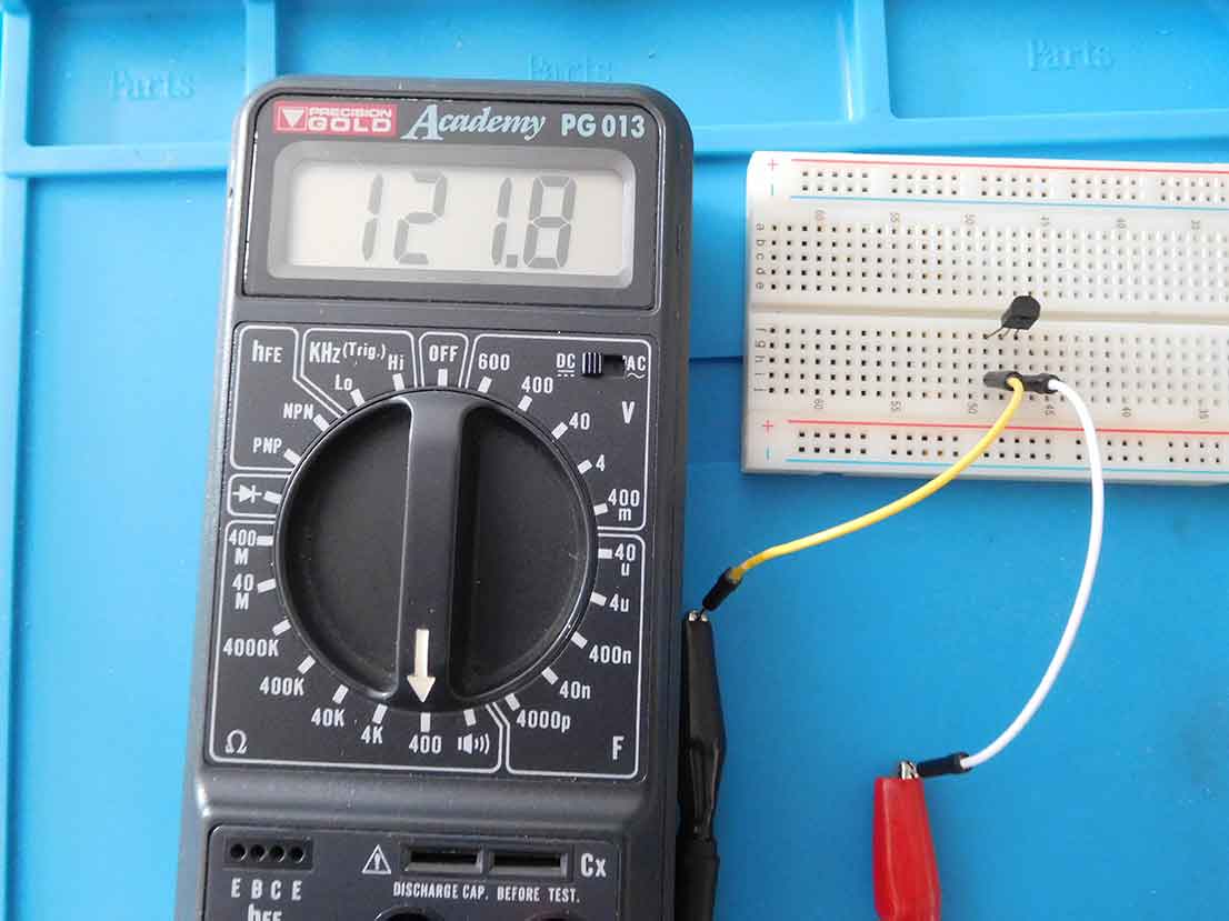 تست ترانزیستور با مولتی متر دیجیتال