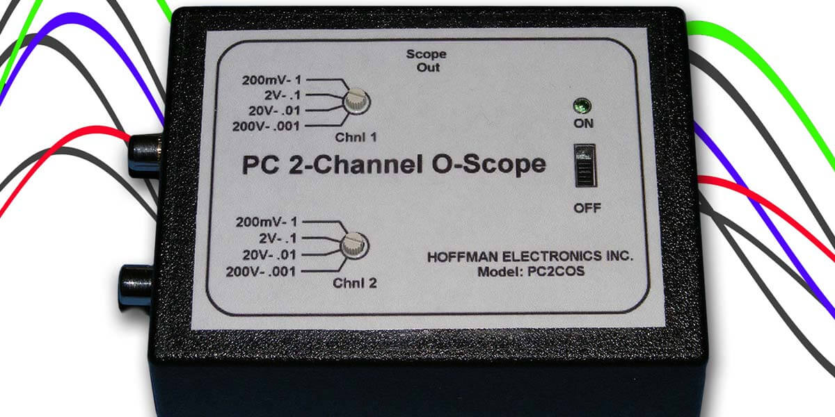 اسیلوسکوپ دو کاناله