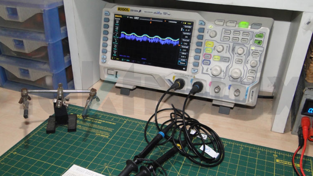 نحوه کار با اسیلوسکوپ