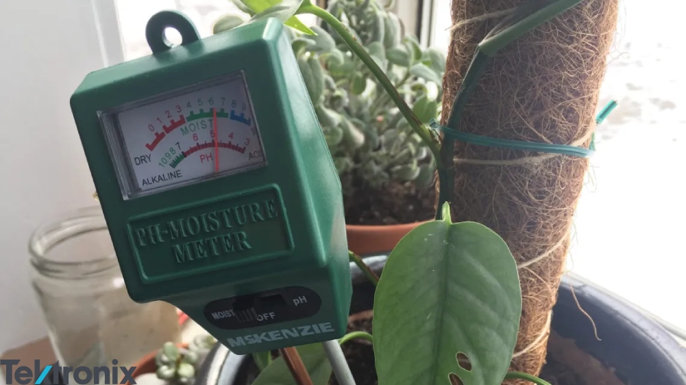 رطوبت سنج گلدان