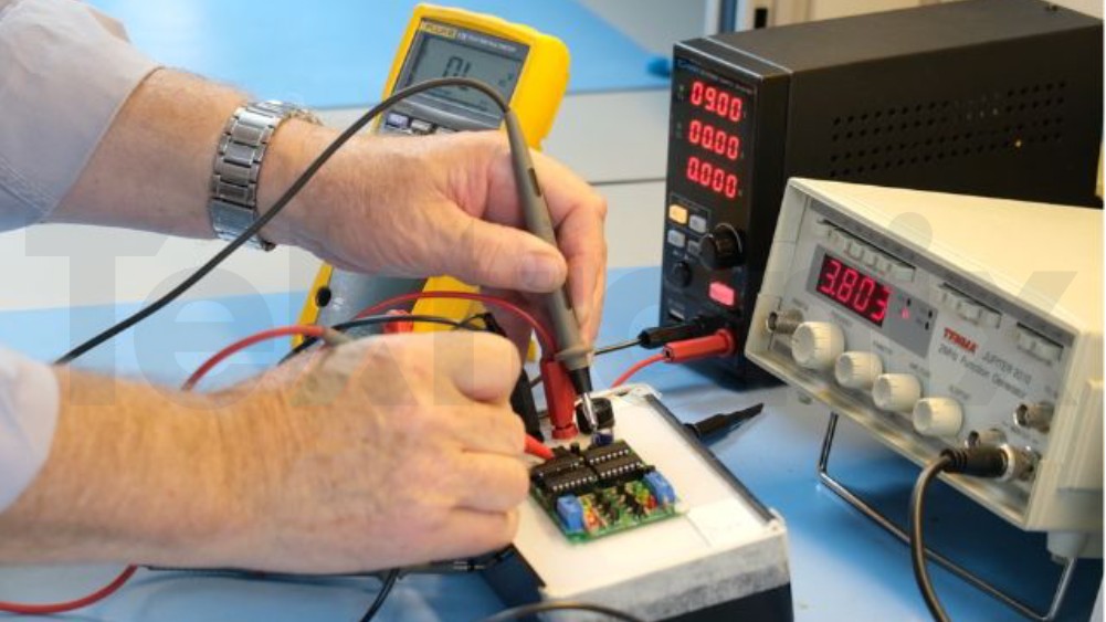 تست قطعات الکترونیکی با مولتی متر