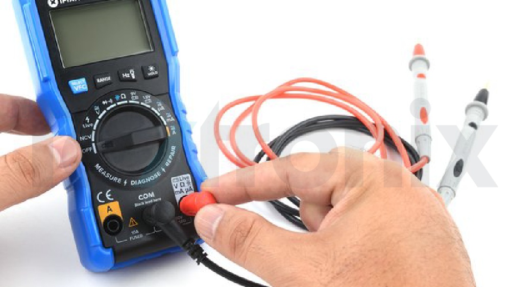 نحوه کار با اهم متر