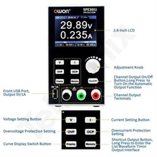 منبع تغذیه اوون مدل Owon SPE3051