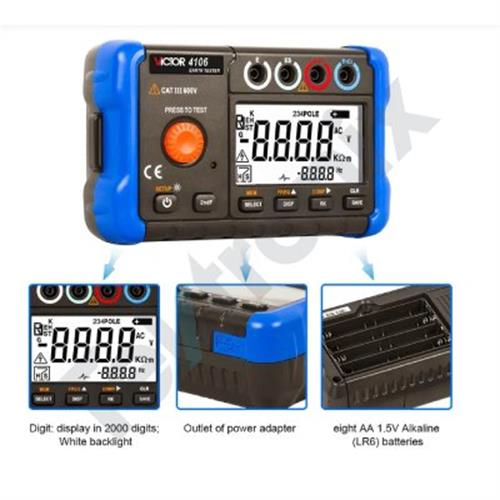 ارت تستر ویکتور مدل Victor 4106