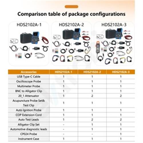 اسیلوسکوپ دستی اوون مدل Owon HDS2102A