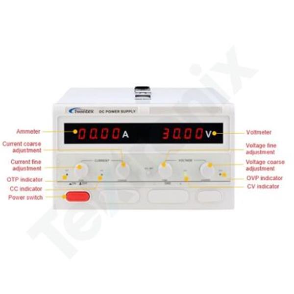 منبع تغذیه توینتکس مدل Twintex TP-30-60S