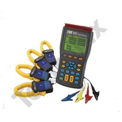پاور آنالایزر تک فاز و سه فاز مدل TES-3600
