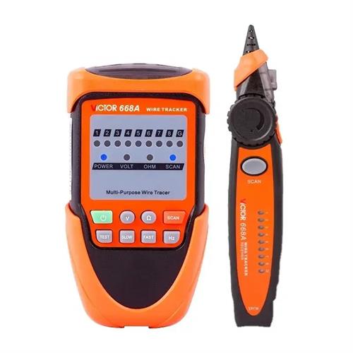 تستر کابل شبکه VICTOR 668A