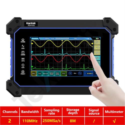 اسیلوسکوپ تبلتی هانتک مدل Hantek TO-1112C