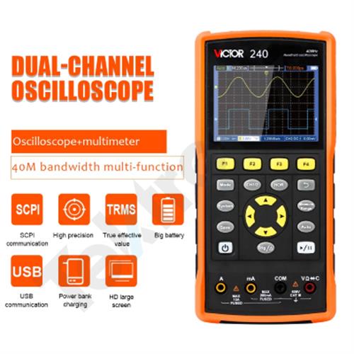 اسیلوسکوپ دستی ویکتور مدل VICTOR 240