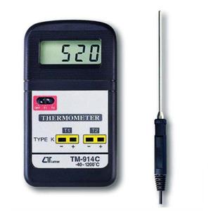 حرارت سنج دو کاناله TM-914C