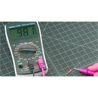 تست مقاومت با مولتی متر