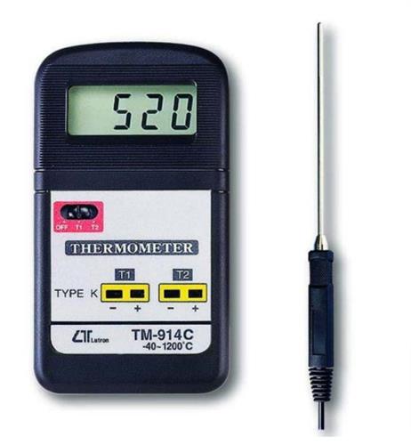 حرارت سنج دو کاناله TM-914C